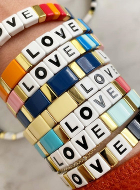 高质感手链合金波西米亚情侣手链