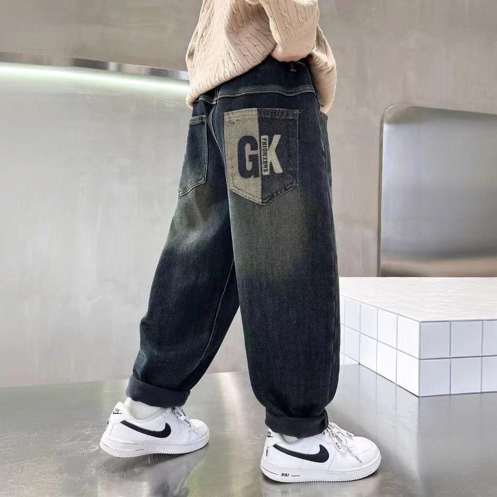 MEYERSHAM男童牛仔裤春秋款