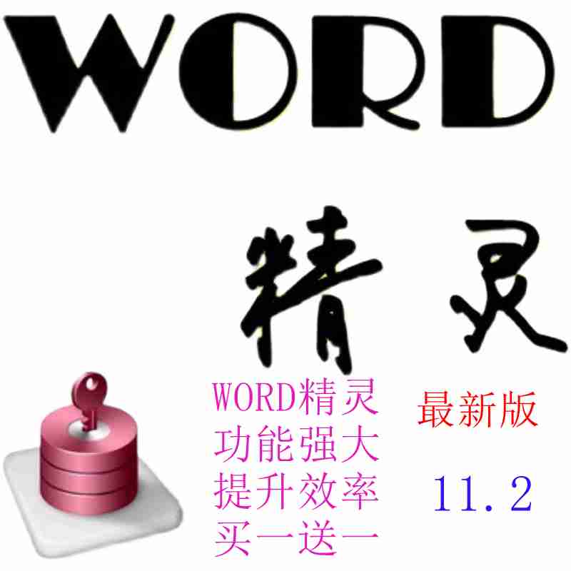 办公神器Word精灵V11.2买一送一可装两台机免费试罗刚君正版插件