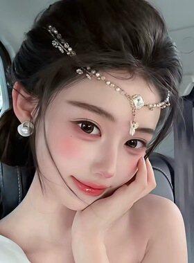希腊神女发饰异域风头饰眉心坠