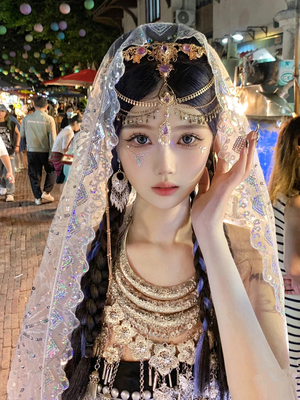 西双版纳哈尼族女装拍照服饰