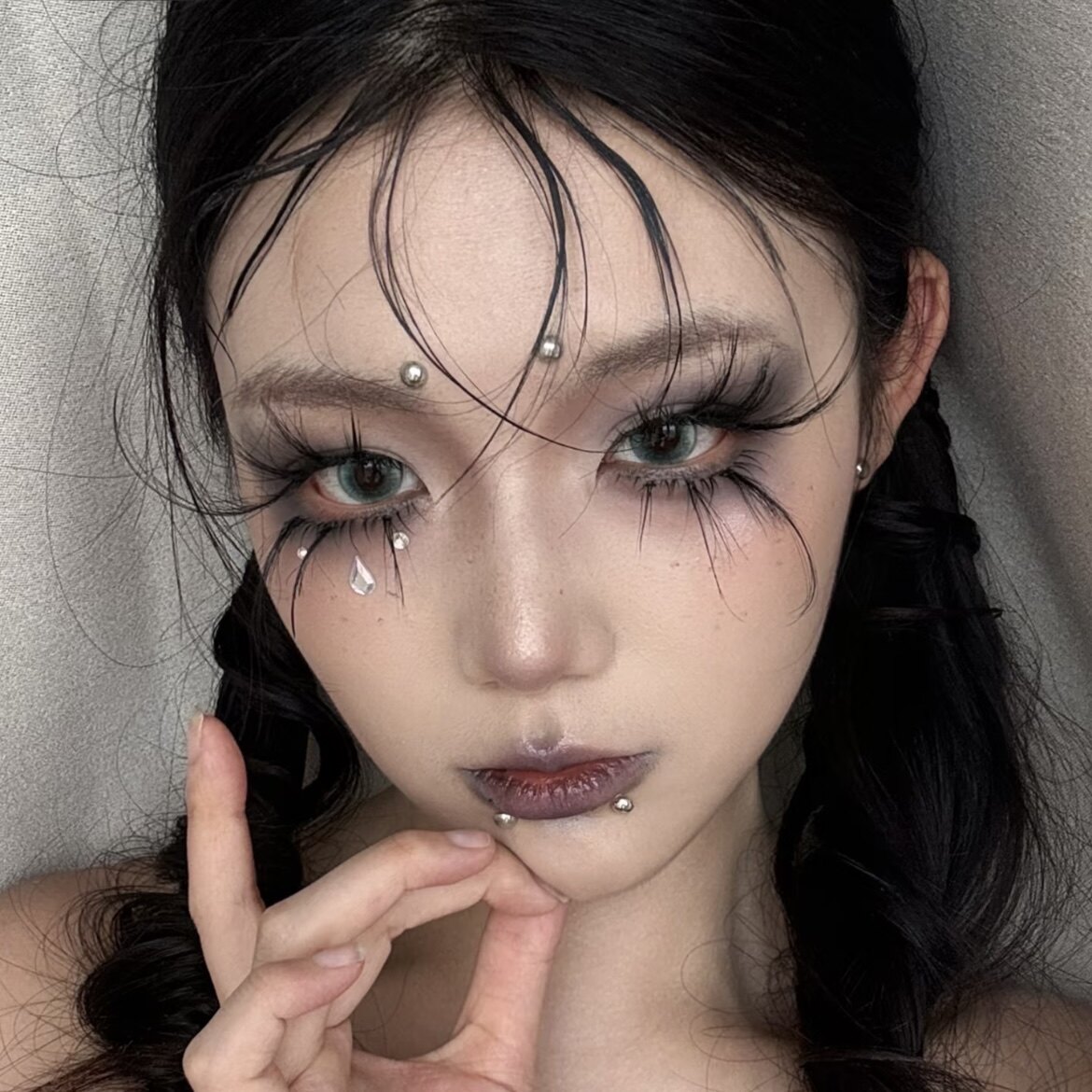 加长70mm假睫毛舞台浓密夸张柔软欧美蝴蝶翅膀羽毛创意眼妆