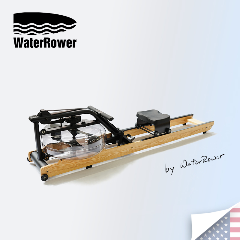 WaterRower【美国进口】家用室内智能水阻划船机实木健身器材VR2