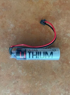 TOSHIBA日本东芝系统机床M70 ER6V/3.6V驱动器铝电池黑色插头