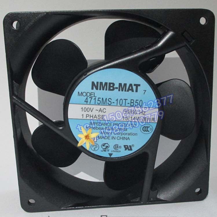 日本NMB-MAT7风扇4715MS-10T-B50数控机床CNC加工中心扇热风机120