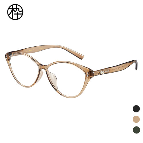 木九十专柜正品MJ11FM1121时尚猫眼板材眼镜架