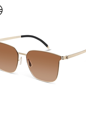 木九十专柜正品MJ11SN1502时尚方形轻薄太阳镜细薄金属框造型酷