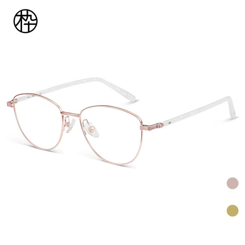 木九十专柜正品MJ11FN1029时尚细金属小框眼镜框架精致男女简约