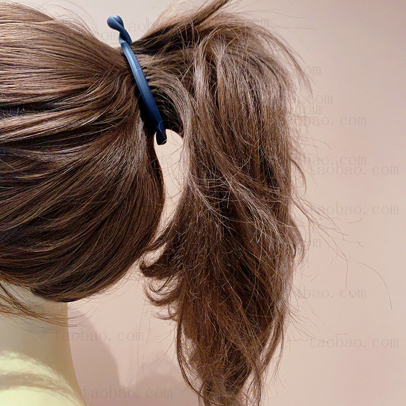 扎高马尾带齿防滑香蕉发夹竖夹女2025新款气质后脑勺抓夹发卡发饰