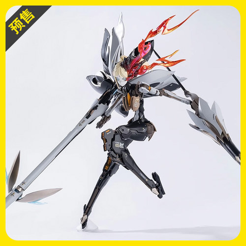 和模线星花百合机娘模型