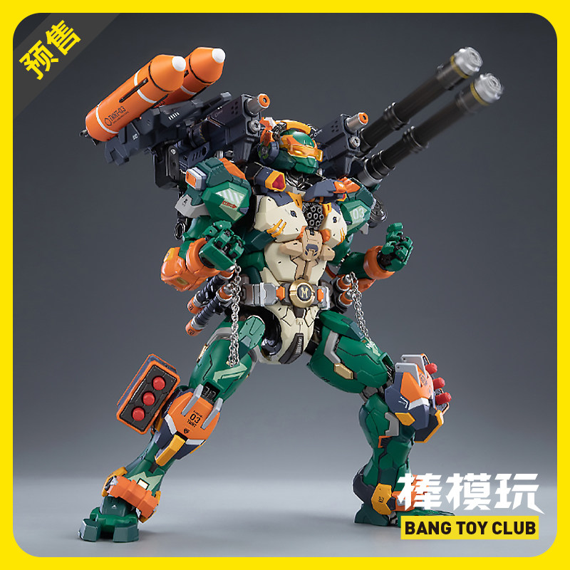 【预售】棒模玩 heatboys 响指动漫 忍者神龟 米开朗基罗机甲模型