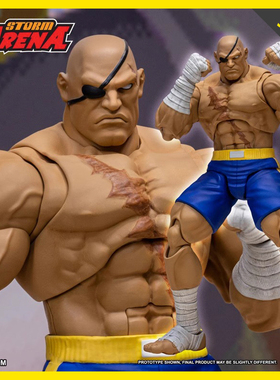 【预售】STORM TOYS 街头霸王 维克托沙加特1/12可动人偶手办摆件