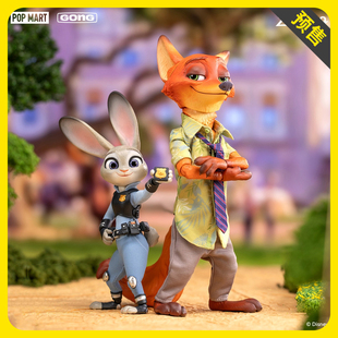 补款 尼克朱迪套装 棒模玩 疯狂动物城 手办摆件礼物 共鸣GONG