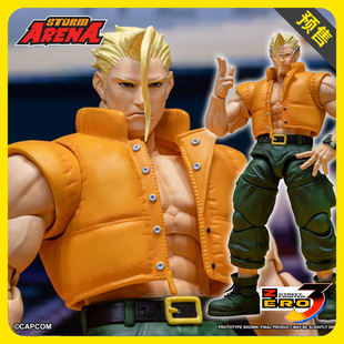 【定金】STORM TOYS 少年街霸3 NASH 纳什 1/12 可动人偶手办摆件