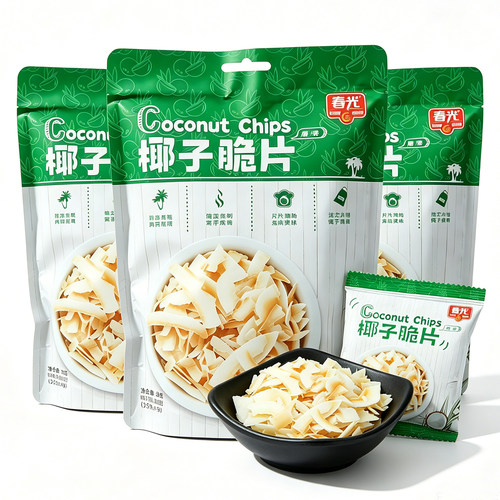 春光椰子脆片60g独立小袋
