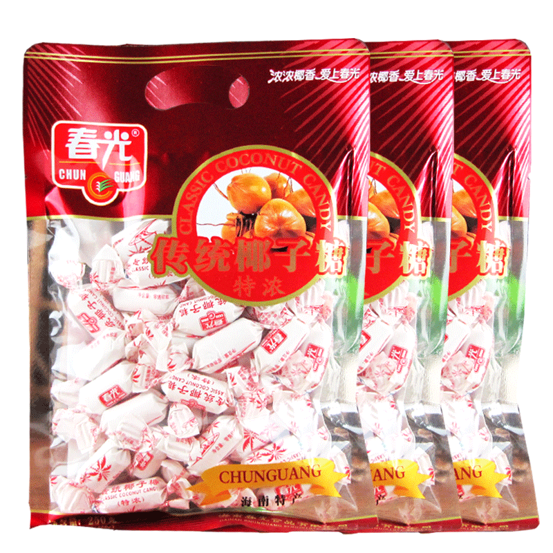 春光海南特产传统椰子糖