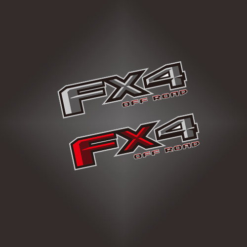 贴纸定做适用福特皮卡F-150 FX4越野车猛禽车身图案定制车贴5836