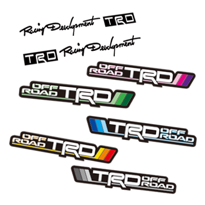 汉魂贴纸适用于丰定制田四驱越野车TRD车身贴定制全车贴纸 4079