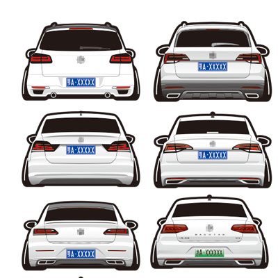 汉魂贴纸适用20款途桑塔纳