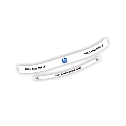 卡丁车房车赛车F1方程式头盔遮阳贴纸装饰法拉利25款白色乐扣6278