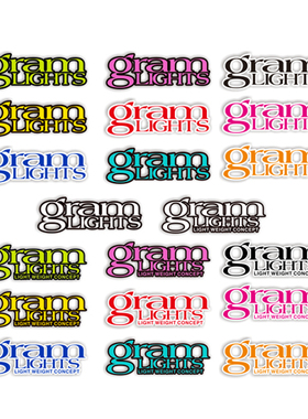 适用于GramLights 57DR57c wheel sticker轮毂翻新修复车贴纸7726