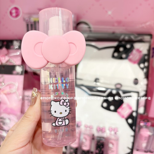 miniso名创优品HelloKitty花漾蝴蝶结香体喷雾清新花果香持久留香