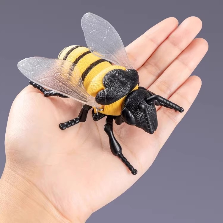 创意上链条蜜蜂仿真蜜蜂甲虫玩具