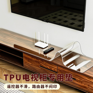 桌布防水防油污免洗电视柜台面保护垫桌垫隔热垫耐高温tpu*软玻璃