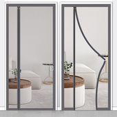 侧开防蚊门帘金刚网纱窗自装 磁吸家用魔术贴纱门自粘门网沙窗户