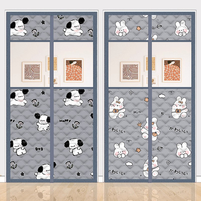 夏季空调挡风门帘透明隔断冷气