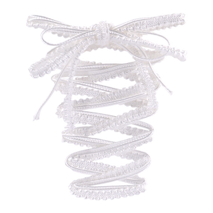 野象鞋带适用KR斐乐FILA银色机能风芭蕾鞋德训银角大王花边扁色女