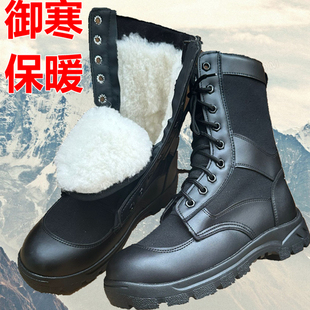 秋冬超轻作战靴拉链战训靴男女户外工装鞋保安靴透气战术靴安检鞋