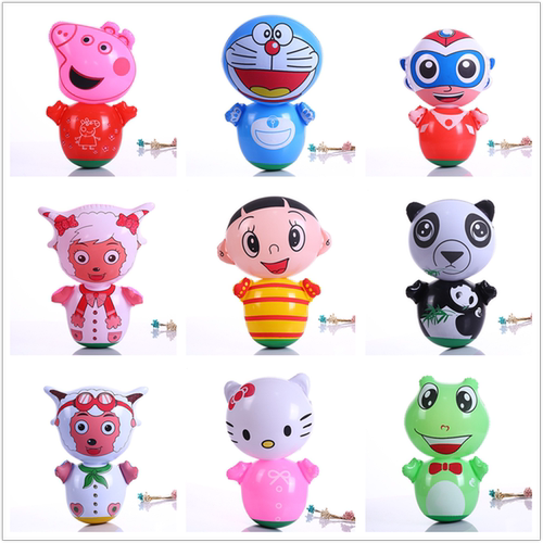 送气筒  新款宝宝充气小号不倒翁充气锤幼儿园亲子道具节假日礼物 - 封面