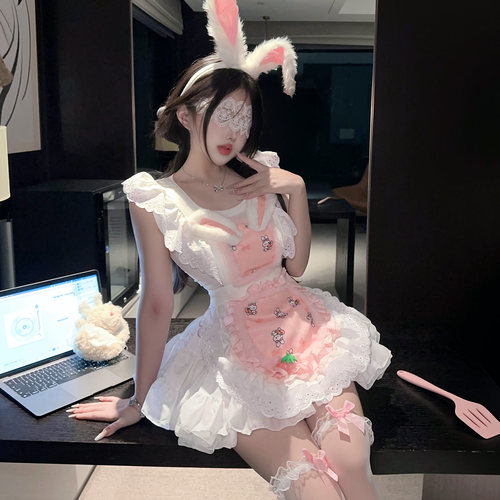 手作萌兔*日系可爱甜美cos厨娘女