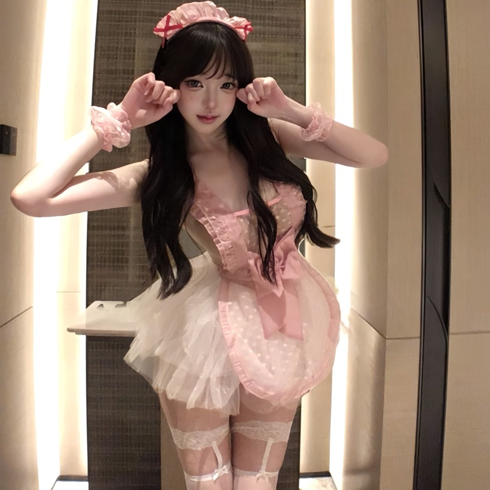 波点甜心~纯欲蕾丝日系甜美蝴蝶结女仆睡裙网纱蓬蓬裙制服情调女,女士内衣/男士内衣/家居服,内衣配件,淘宝优惠券,粉丝福利购,淘宝优惠卷