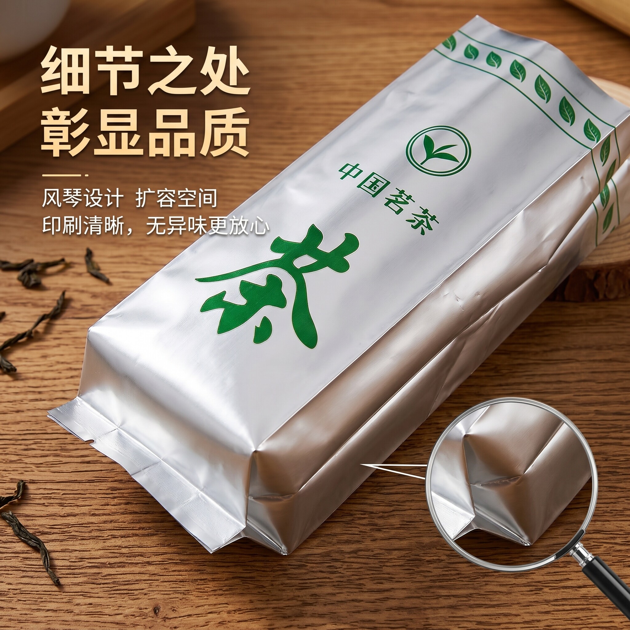中国茗茶铝箔袋防潮袋