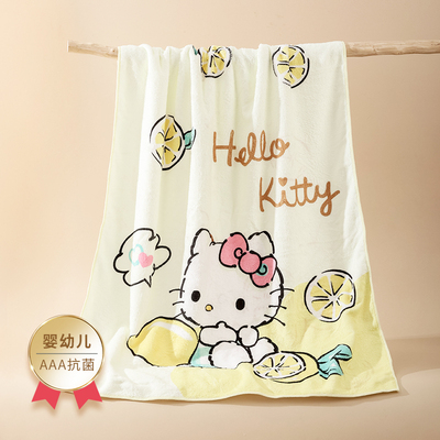 hellokitty卡通速干全年龄浴巾