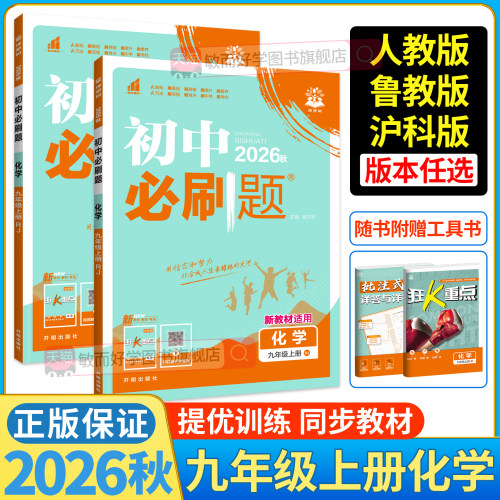 2026秋化学初中必刷题九年级上册