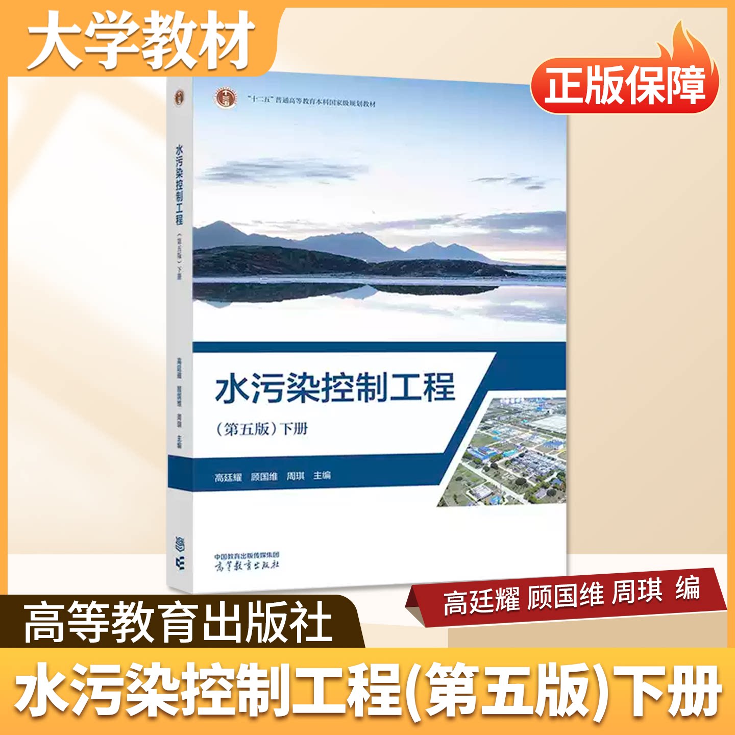 水污染控制工程高等教育出版社大学教材十二五普通高等教育本科规划教材环境类战略新兴领域教材环境科学给排水科学与工程专业教材