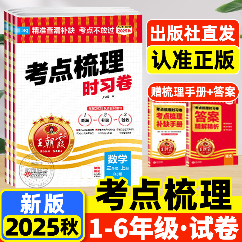 正版速发】王朝霞考点梳理时习卷