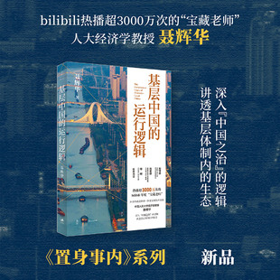 基层中国的运行逻辑聂辉华著人大经济学教授讲透基层体制内的生态图景读懂政治经济运转的认知框架正版书籍B站超3000万次热播课程