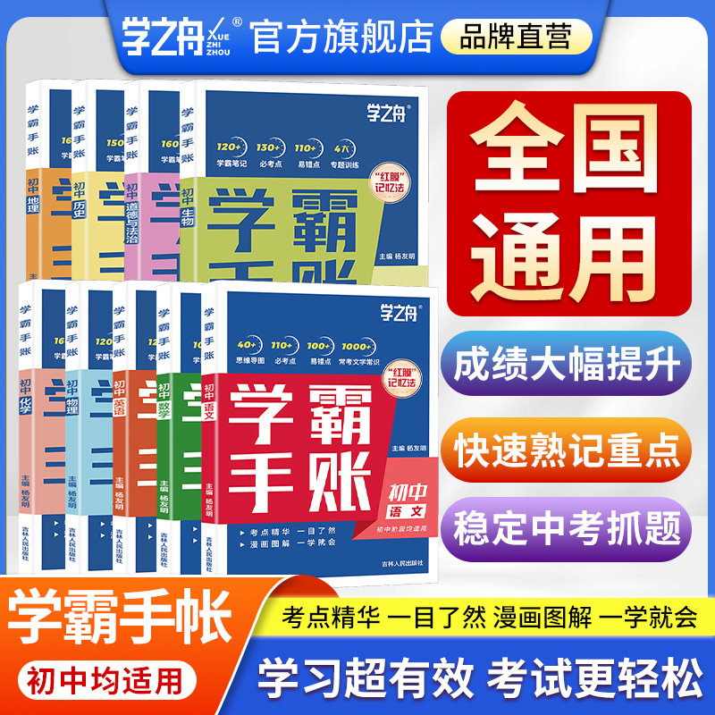 初中学霸手账全科！张老师推荐图片