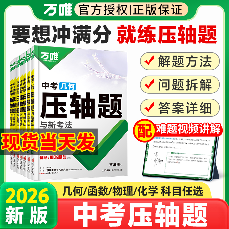 2026！中考数学压轴题