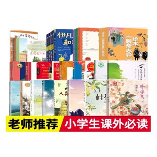 五年级上册小学课外阅读书籍 老师推荐书单 人教版一千零一夜 慈母情深动物素描安妮日记海底两万里绘本聊斋