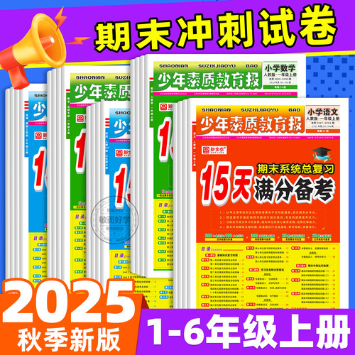 15天满分备考新全优期末复习试卷