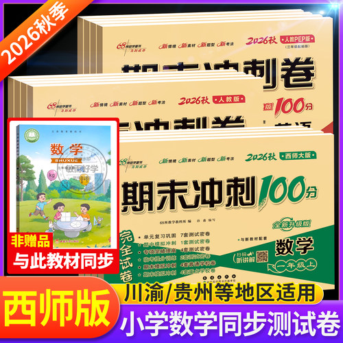 西师版数学试卷！期末冲刺100分