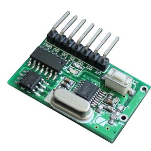 L4M4T4点动互锁自锁超外差无线接收模块遥控RF 433M ZD21A