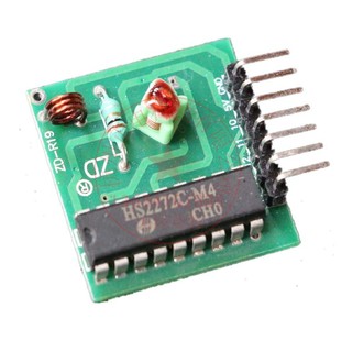 HS2272C 315M L4PT2272无线带解码 点动遥控 接收模块 R19N