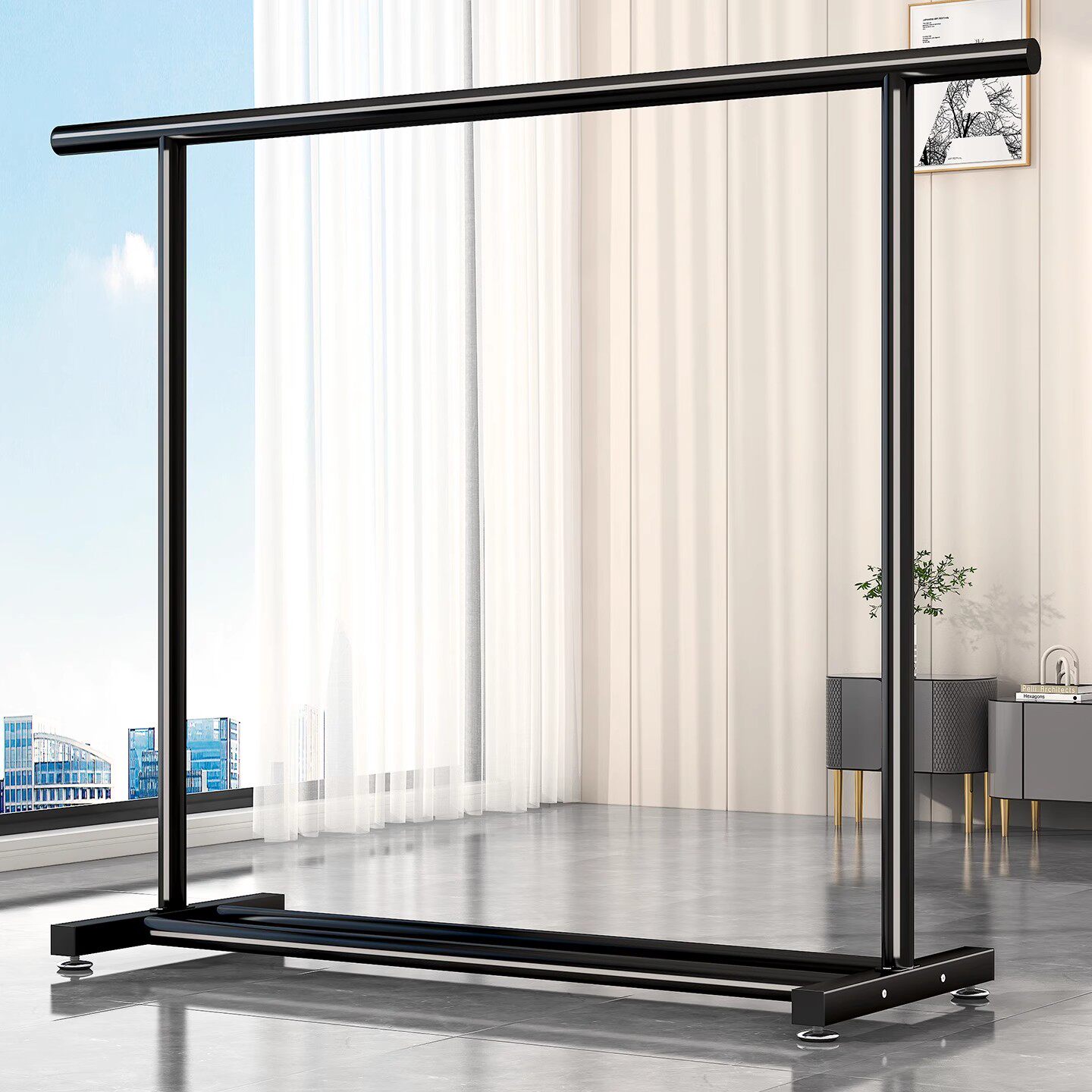 【巨粗加厚32管】晾衣架落地家用