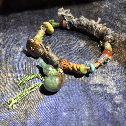 河磨玉小葫芦手串废土风小精品手链